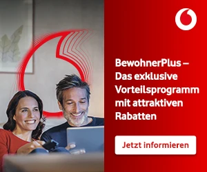 Vodafone BewohnerPlus - Vorteilsprogramm mit attraktiven Rabatten